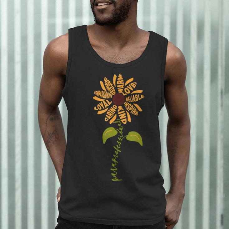 Paraprofessional Para Sunflower Teacher Back To School Men Tank Top, novelty gifts, funny gifts