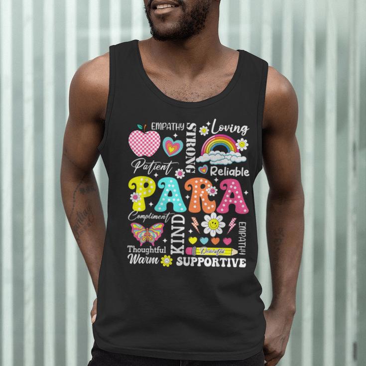 Paras Make It Possible Paraprofessional Paraeducator Teacher Men Tank Top, novelty gifts, funny gifts Paras Make It Possible Paraprofessional Paraeducator Teacher Men Tank Top, novelty gifts, funny gifts