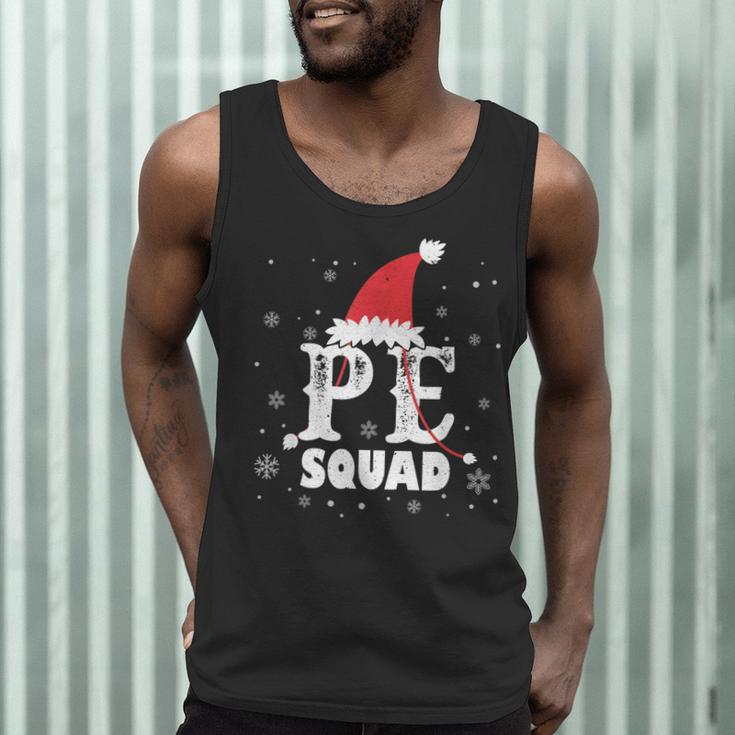 PE Squad Christmas PE Teacher Matching Xmas Men Tank Top, novelty gifts, funny gifts PE Squad Christmas PE Teacher Matching Xmas Men Tank Top, novelty gifts, funny gifts