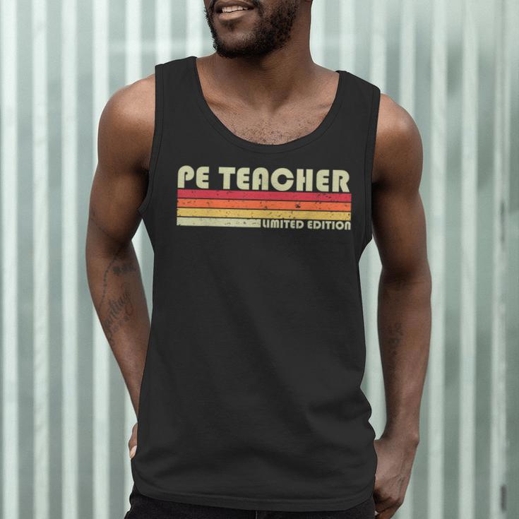 PE TEACHER Job Title Profession Birthday Worker Idea Men Tank Top, novelty gifts, funny gifts PE TEACHER Job Title Profession Birthday Worker Idea Men Tank Top, novelty gifts, funny gifts