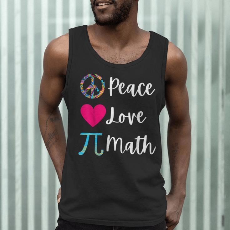 Peace Love Math Maths Teacher Pi Symbol Men Women Men Tank Top, novelty gifts, funny gifts Peace Love Math Maths Teacher Pi Symbol Men Women Men Tank Top, novelty gifts, funny gifts
