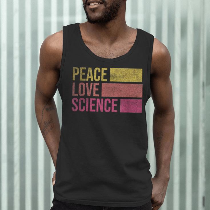 Peace Love Science Lovers Math Chemistry Teacher Men Tank Top, novelty gifts, funny gifts Peace Love Science Lovers Math Chemistry Teacher Men Tank Top, novelty gifts, funny gifts