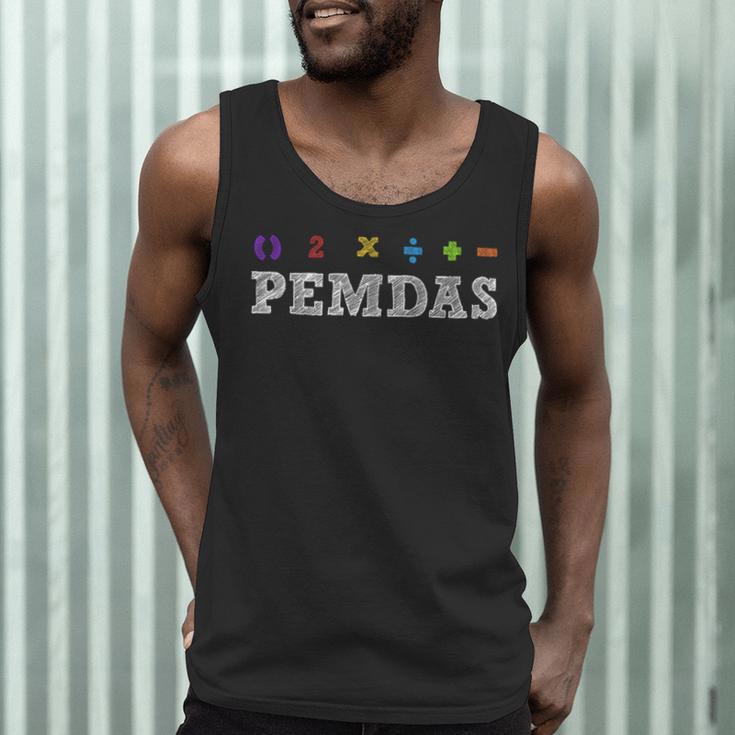 PEMDAS Please Excuse My Dear Aunt Sally Math Rules Teacher Men Tank Top, novelty gifts, funny gifts PEMDAS Please Excuse My Dear Aunt Sally Math Rules Teacher Men Tank Top, novelty gifts, funny gifts