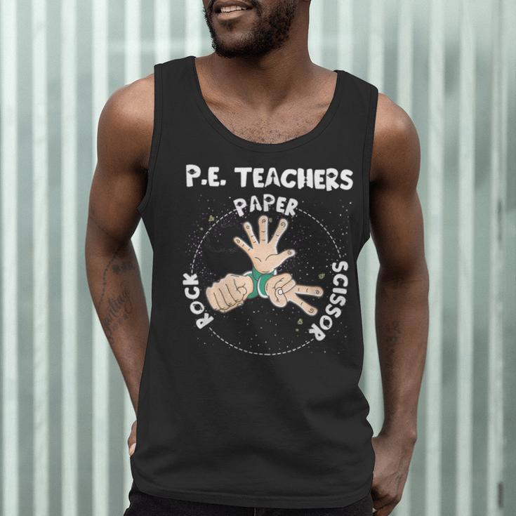 Physical Education PE Teacher Rock Paper Scissor Men Tank Top, novelty gifts, funny gifts Physical Education PE Teacher Rock Paper Scissor Men Tank Top, novelty gifts, funny gifts