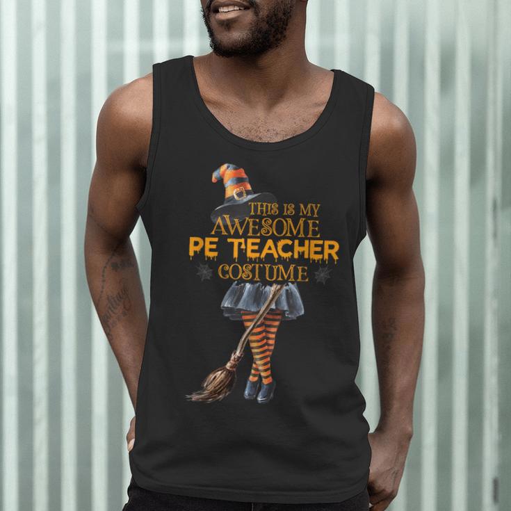 Physical Education Teacher Halloween Costume Witchy Teacher For Men Women Men Tank Top, novelty gifts, funny gifts