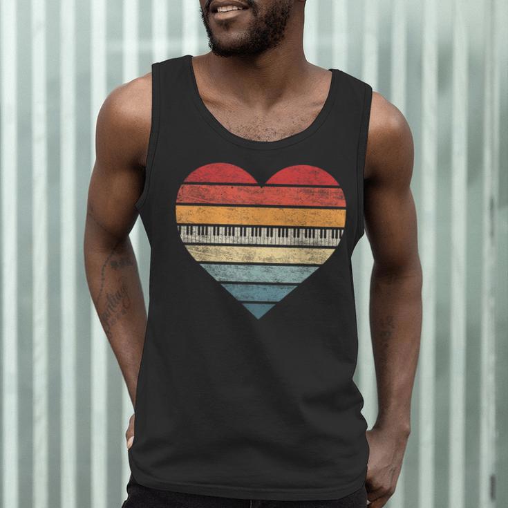 Pianist Retro Sunset Piano Keyboard Player Teacher Men Tank Top, novelty gifts, funny gifts Pianist Retro Sunset Piano Keyboard Player Teacher Men Tank Top, novelty gifts, funny gifts