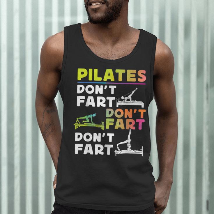 Pilates Instructor Teacher Watercolor Pilates Don't Fart Men Women Kids Men Tank Top, novelty gifts, funny gifts Pilates Instructor Teacher Watercolor Pilates Don't Fart Men Women Kids Men Tank Top, novelty gifts, funny gifts