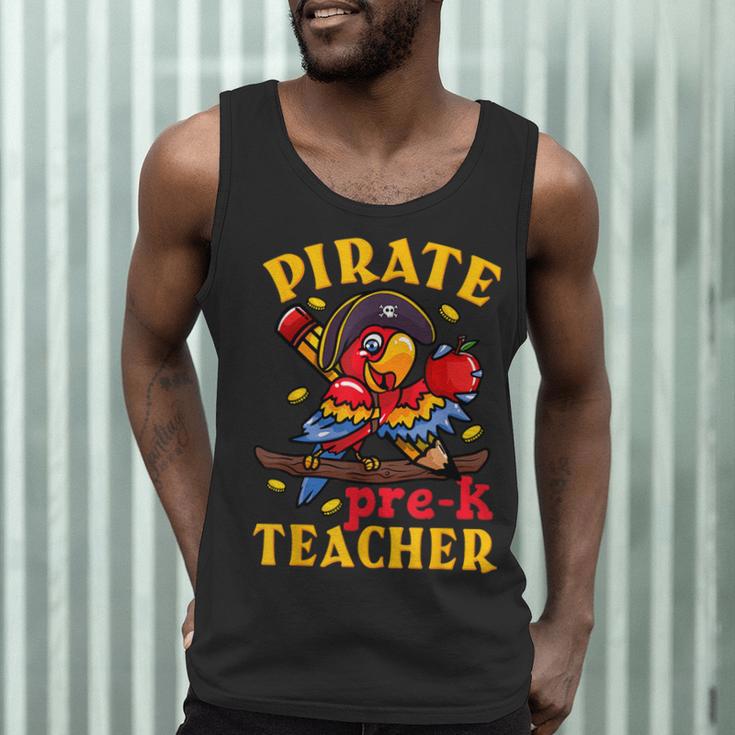 Pirate Pre-K Teacher Preschool Halloween Men Tank Top, novelty gifts, funny gifts Pirate Pre-K Teacher Preschool Halloween Men Tank Top, novelty gifts, funny gifts
