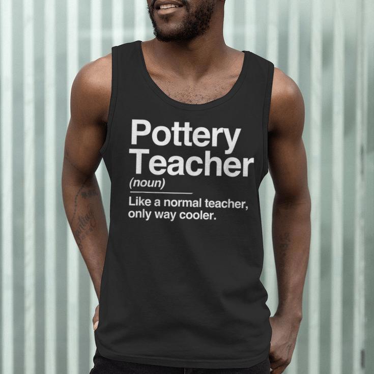 Pottery Teacher Definition Normal Only Cooler Ceramics Men Tank Top, novelty gifts, funny gifts Pottery Teacher Definition Normal Only Cooler Ceramics Men Tank Top, novelty gifts, funny gifts