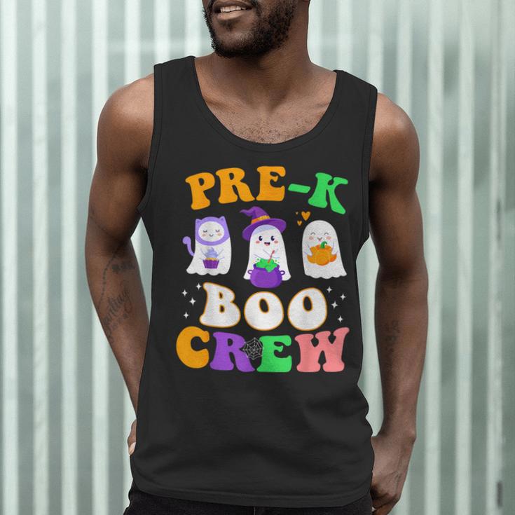 Pre-K Boo Crew Cute Ghost Halloween Costume Teacher Student For Men Women Kids Men Tank Top, novelty gifts, funny gifts Pre-K Boo Crew Cute Ghost Halloween Costume Teacher Student For Men Women Kids Men Tank Top, novelty gifts, funny gifts