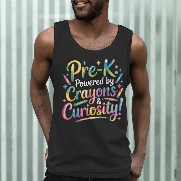 Pre-K Crayons & Curiosity Preschool Teachers Life Tie Dye Men Tank Top, novelty gifts, funny gifts Pre-K Crayons & Curiosity Preschool Teachers Life Tie Dye Men Tank Top, novelty gifts, funny gifts