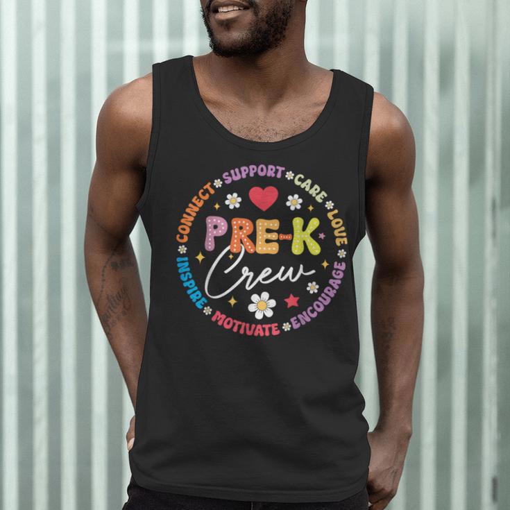 Pre-K Crew 1st Day Of School Preschool Teacher Men Tank Top, novelty gifts, funny gifts