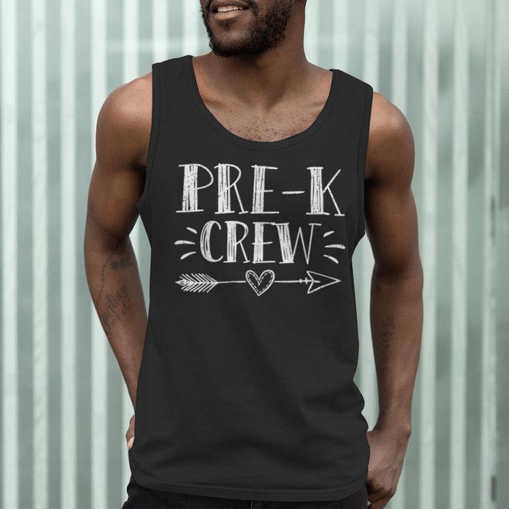 Pre-K Crew 1st Day Of School Pre-K Teacher Team Men Tank Top, novelty gifts, funny gifts Pre-K Crew 1st Day Of School Pre-K Teacher Team Men Tank Top, novelty gifts, funny gifts