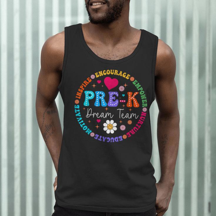 Pre K Dream Team Back To School Boys First Day Teacher Men Tank Top, novelty gifts, funny gifts Pre K Dream Team Back To School Boys First Day Teacher Men Tank Top, novelty gifts, funny gifts