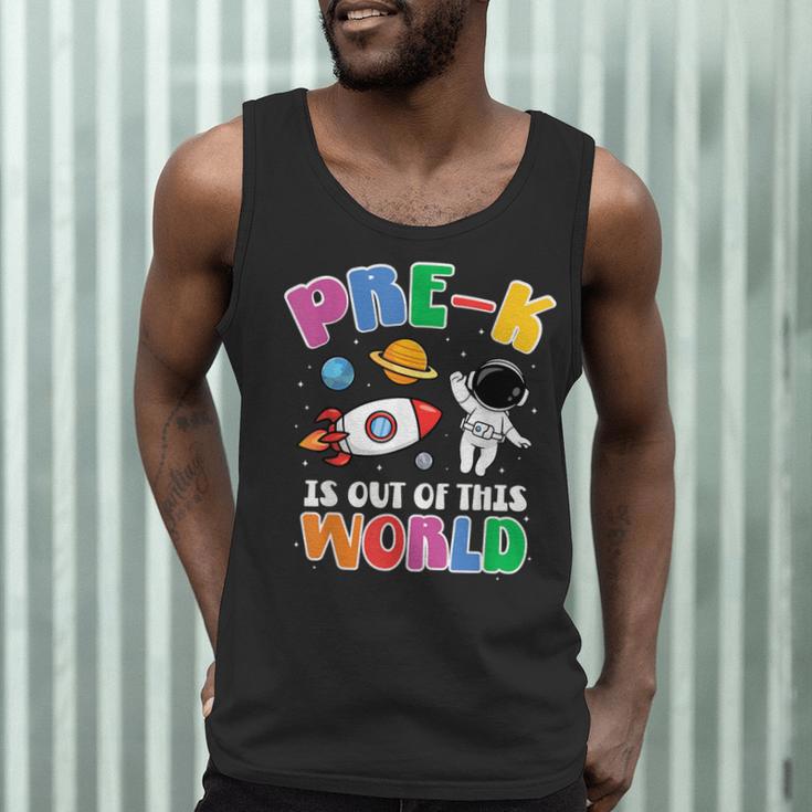 Pre-K Student Teacher Astronaut Space Back To School Men Tank Top, novelty gifts, funny gifts Pre-K Student Teacher Astronaut Space Back To School Men Tank Top, novelty gifts, funny gifts