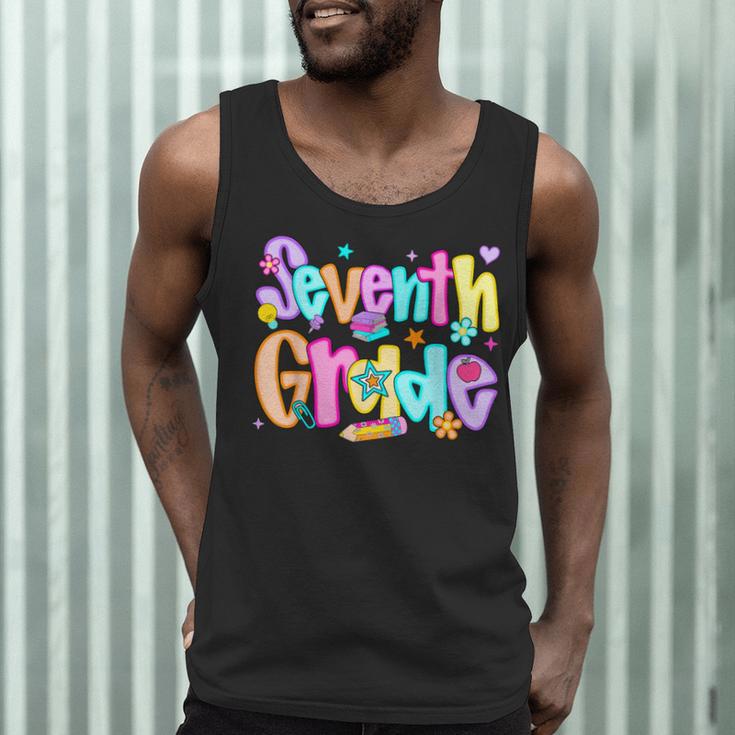 Preppy Seventh Grade Back To School 7th Grade Teachers Girls Men Tank Top, novelty gifts, funny gifts Preppy Seventh Grade Back To School 7th Grade Teachers Girls Men Tank Top, novelty gifts, funny gifts