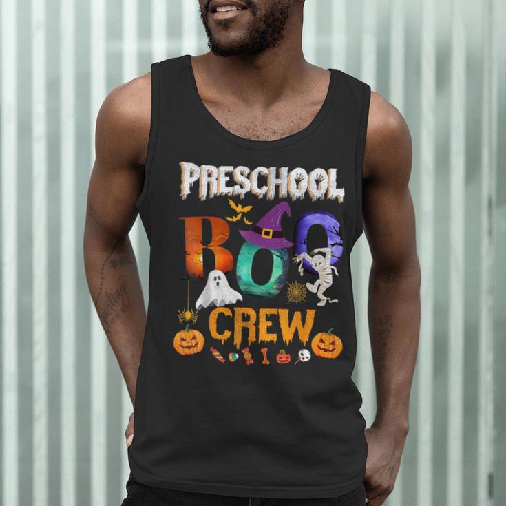 Preschool Boo Crew Teacher Student Halloween Costume Men Women Kids Men Tank Top, novelty gifts, funny gifts