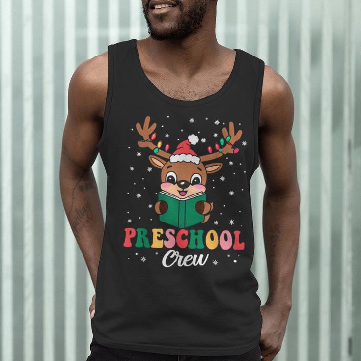 Preschool Crew Xmas Reindeer Teacher Student Christmas Men Tank Top, novelty gifts, funny gifts Preschool Crew Xmas Reindeer Teacher Student Christmas Men Tank Top, novelty gifts, funny gifts