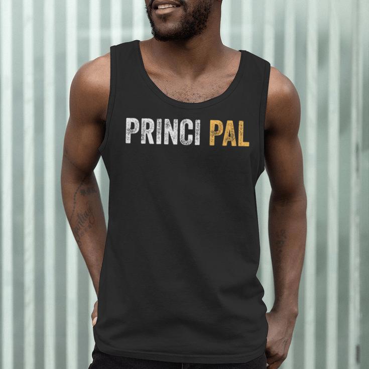 Principal School Teacher Friend Men Women Men Tank Top, novelty gifts, funny gifts