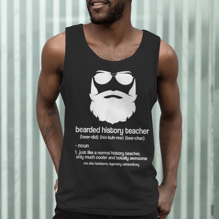 Professor Ancient Teaching Education Bearded History Teacher Men Tank Top, novelty gifts, funny gifts