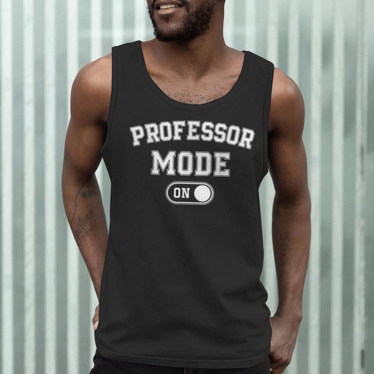 Professor Mode On Academic Educator Teacher Men Tank Top, novelty gifts, funny gifts Professor Mode On Academic Educator Teacher Men Tank Top, novelty gifts, funny gifts