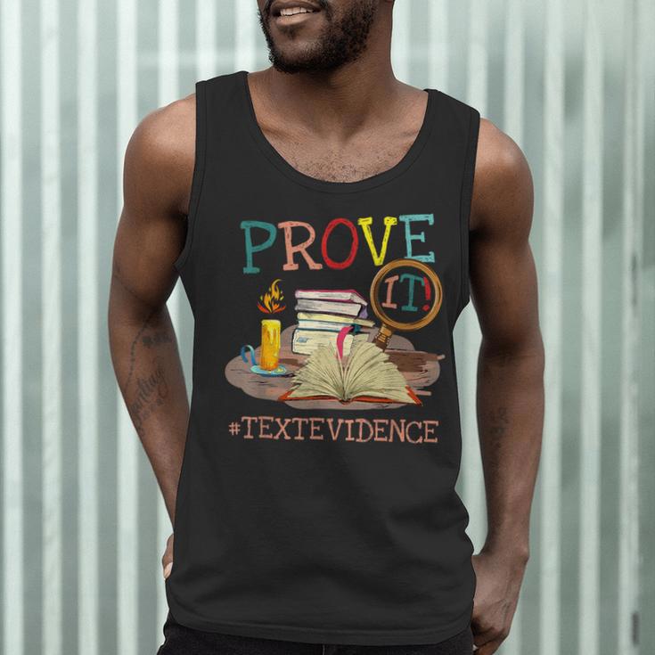 Prove It Text Evidence English Teacher Reading Teacher Men Tank Top, novelty gifts, funny gifts Prove It Text Evidence English Teacher Reading Teacher Men Tank Top, novelty gifts, funny gifts