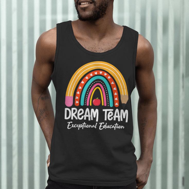 Rainbow Pencil Dream Exceptional Education Team SPED Teacher Men Tank Top, novelty gifts, funny gifts