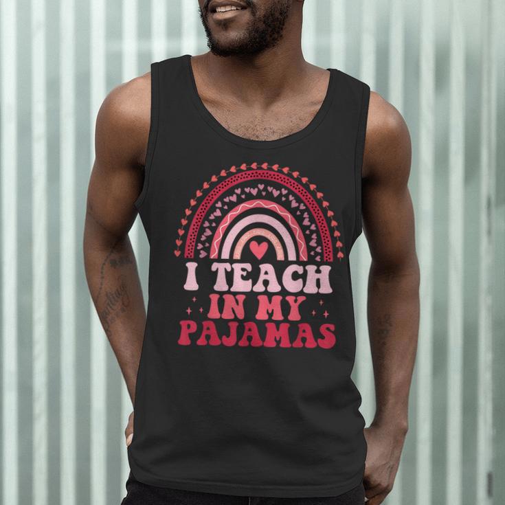 Rainbow Retro Homeschool Mom Teacher I Teach In My Pajamas Men Tank Top, novelty gifts, funny gifts Rainbow Retro Homeschool Mom Teacher I Teach In My Pajamas Men Tank Top, novelty gifts, funny gifts