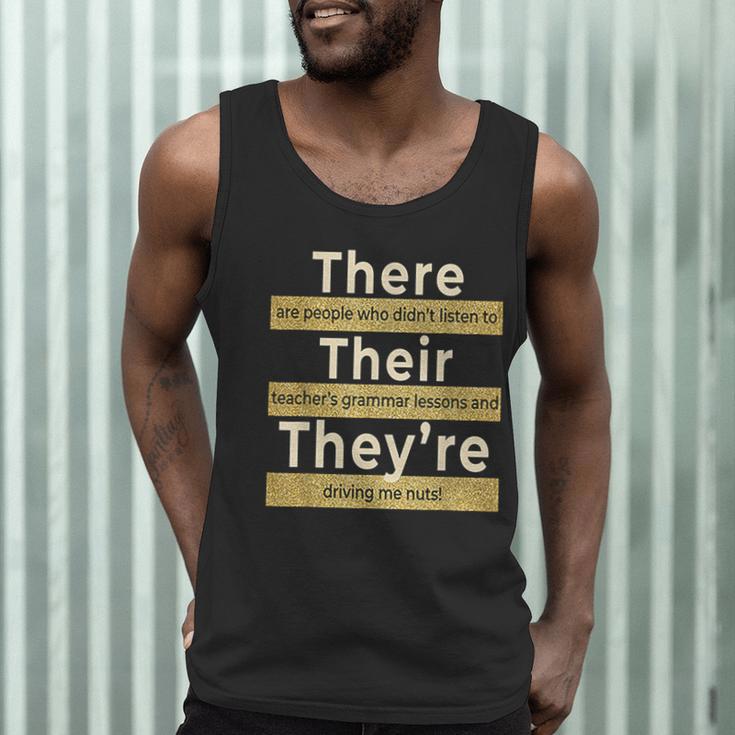 There Their They'Re T Shirt English Grammar Teacher For Men Women Men Tank Top, novelty gifts, funny gifts There Their They'Re T Shirt English Grammar Teacher For Men Women Men Tank Top, novelty gifts, funny gifts
