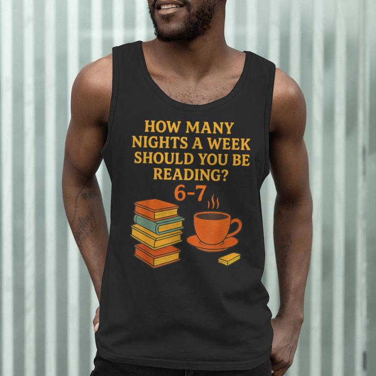 Reading 67 Meme English Teacher 6 7 Book Lover Humor Men Tank Top, novelty gifts, funny gifts