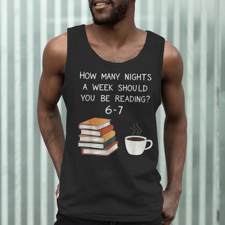 Reading 67 Six Seven Meme English Teacher Book Lover Men Tank Top, novelty gifts, funny gifts