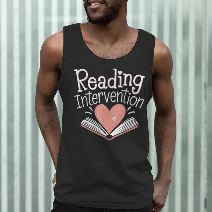 Reading Intervention Teacher Men Tank Top, novelty gifts, funny gifts Reading Intervention Teacher Men Tank Top, novelty gifts, funny gifts