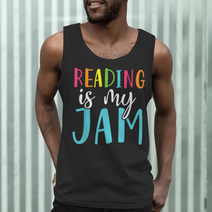 Reading Is My Jam Back To School Teacher Men Tank Top, novelty gifts, funny gifts Reading Is My Jam Back To School Teacher Men Tank Top, novelty gifts, funny gifts