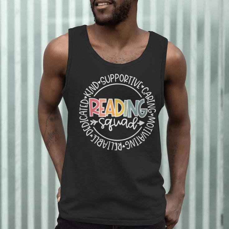 Reading Squad Teacher Reader Librarian Interventionist Team Men Tank Top, novelty gifts, funny gifts Reading Squad Teacher Reader Librarian Interventionist Team Men Tank Top, novelty gifts, funny gifts
