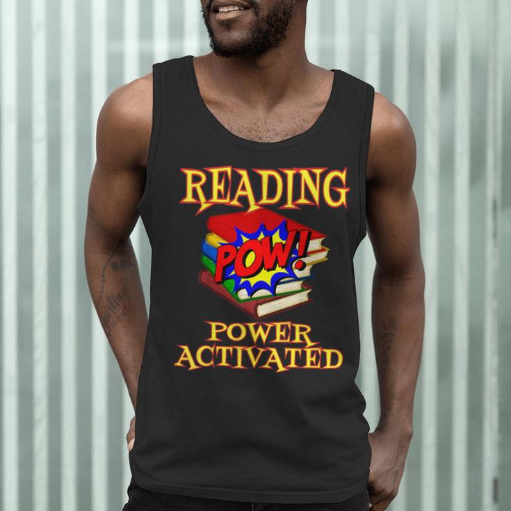 Reading Super Power Activated Superhero Teacher Or Student Men Women Girls Kids Men Tank Top, novelty gifts, funny gifts Reading Super Power Activated Superhero Teacher Or Student Men Women Girls Kids Men Tank Top, novelty gifts, funny gifts