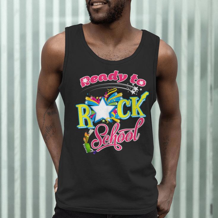 Ready To Rock School Shirt Students And Teachers Men Tank Top, novelty gifts, funny gifts