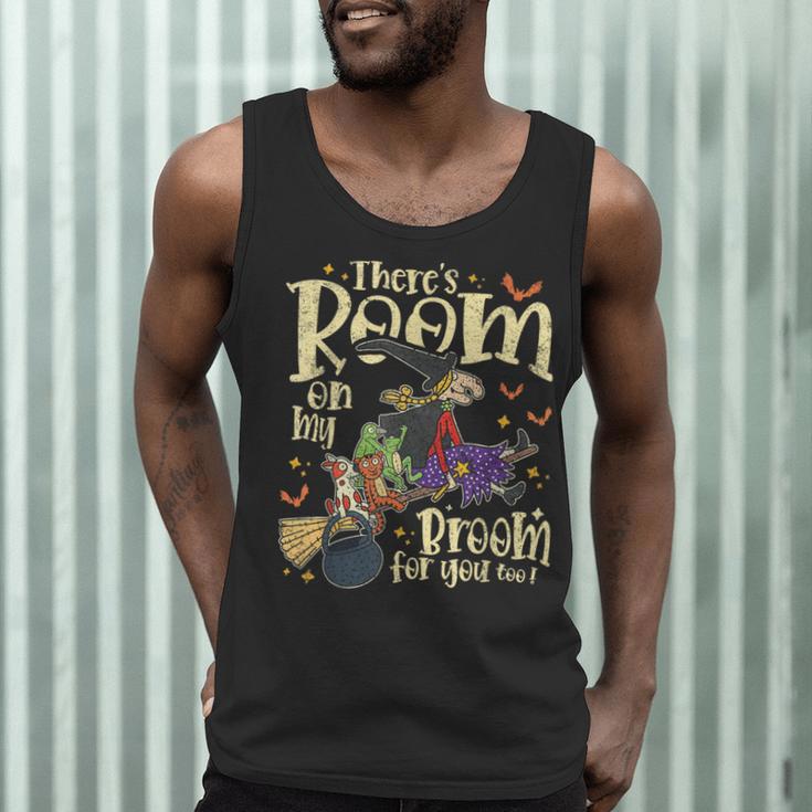 There's Room On My Broom For You Too Teacher Halloween Men Tank Top, novelty gifts, funny gifts