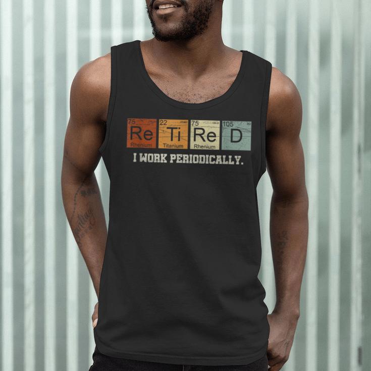 Retired Chemistry Teacher Science Retirement Chemistry Men Tank Top, novelty gifts, funny gifts