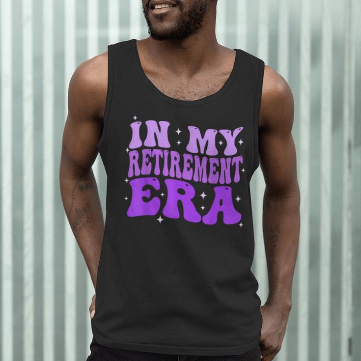 In My Retirement Era Groovy Retired Teacher 2025 Women Men Tank Top, novelty gifts, funny gifts In My Retirement Era Groovy Retired Teacher 2025 Women Men Tank Top, novelty gifts, funny gifts