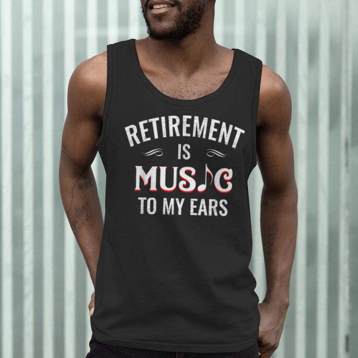 Retirement Is Music To My Ears Retired Music Teacher Men Tank Top, novelty gifts, funny gifts Retirement Is Music To My Ears Retired Music Teacher Men Tank Top, novelty gifts, funny gifts