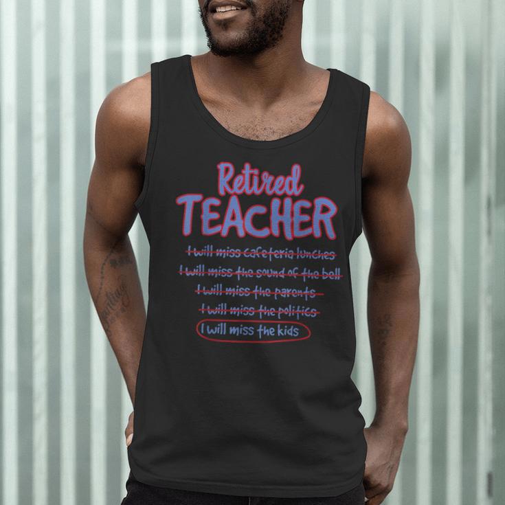 Retiring Teacher Tshirt For Retired Teachers For Men Women Men Tank Top, novelty gifts, funny gifts