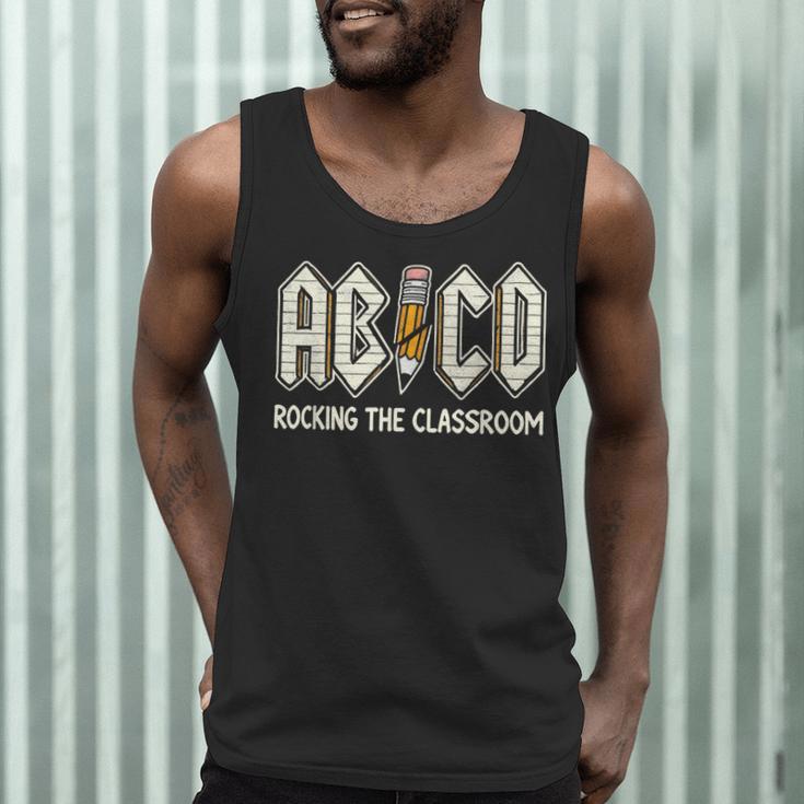 Retro Abcd Teacher Novelty Back To School Teacher Men Tank Top, novelty gifts, funny gifts Retro Abcd Teacher Novelty Back To School Teacher Men Tank Top, novelty gifts, funny gifts