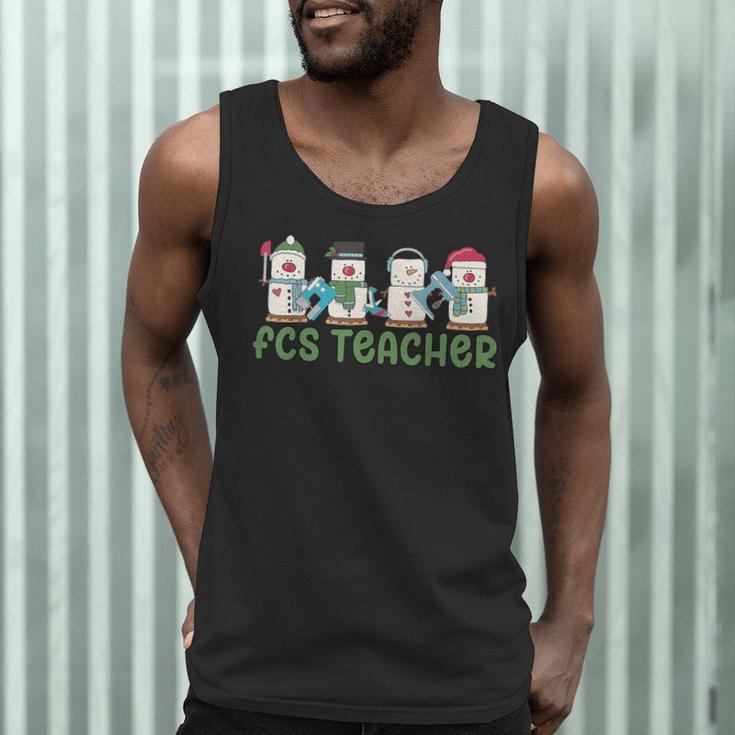 Retro Christmas Snowman FCS Teacher Family Consumer Science Men Tank Top, novelty gifts, funny gifts Retro Christmas Snowman FCS Teacher Family Consumer Science Men Tank Top, novelty gifts, funny gifts