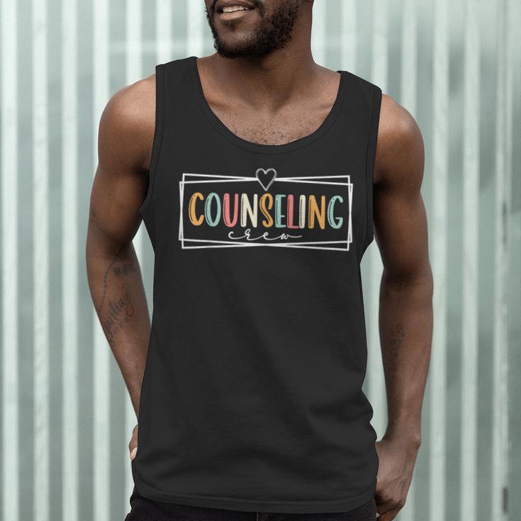 Retro Counseling Crew Counselor Teacher Appreciation Men Tank Top, novelty gifts, funny gifts