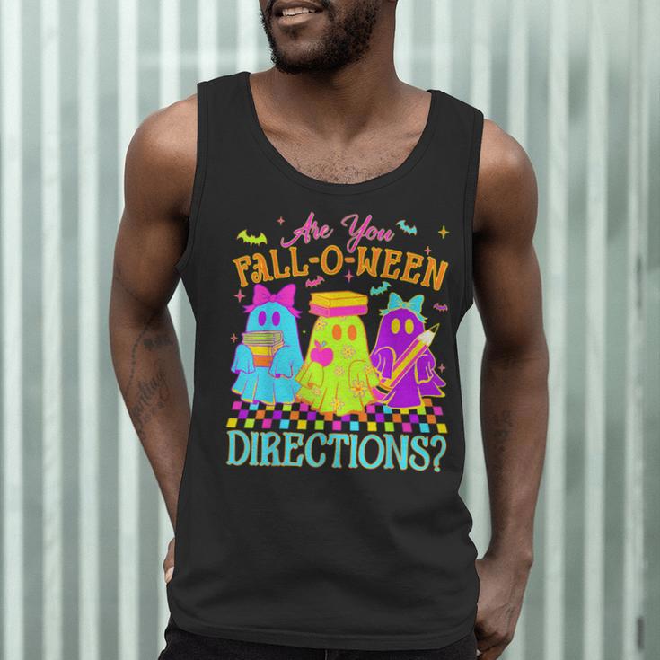 Retro Are You Falloween Direction Teacher Spooky Halloween Men Tank Top, novelty gifts, funny gifts Retro Are You Falloween Direction Teacher Spooky Halloween Men Tank Top, novelty gifts, funny gifts
