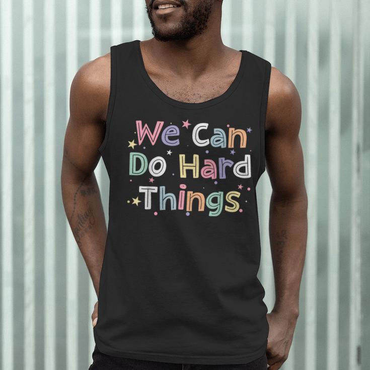 Retro We Can Do Hard-Things Teacher Back To School Men Tank Top, novelty gifts, funny gifts Retro We Can Do Hard-Things Teacher Back To School Men Tank Top, novelty gifts, funny gifts