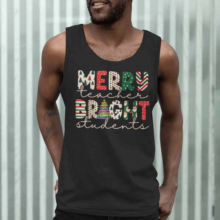 Retro Merry Teacher Bright Students Christmas Teacher Men Tank Top, novelty gifts, funny gifts Retro Merry Teacher Bright Students Christmas Teacher Men Tank Top, novelty gifts, funny gifts