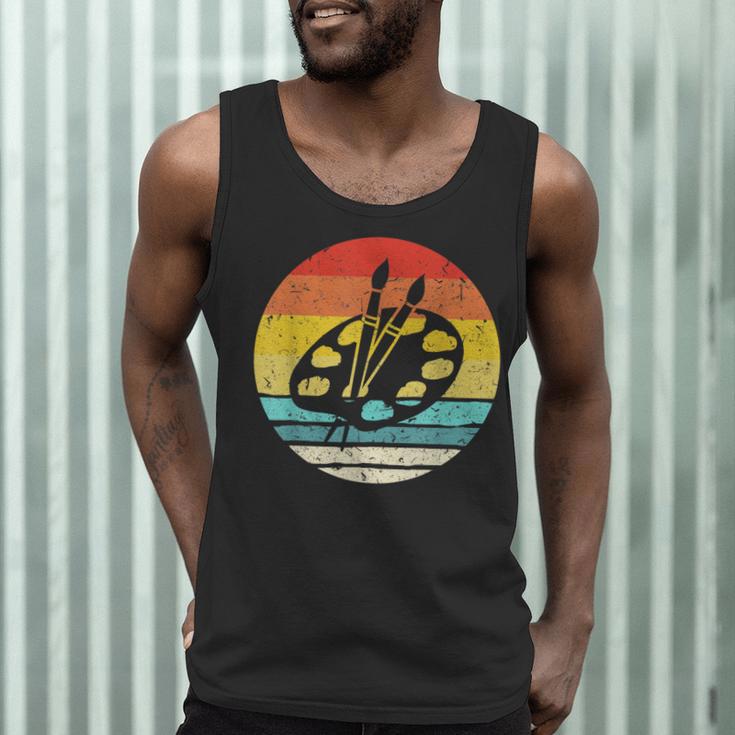 Retro Vintage Paint Palette Costume Artist Art Teacher Men Women Men Tank Top, novelty gifts, funny gifts Retro Vintage Paint Palette Costume Artist Art Teacher Men Women Men Tank Top, novelty gifts, funny gifts