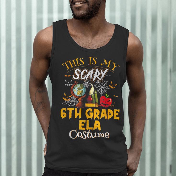 This Is My Scary 6th Grade ELA Costume Teacher Men Women Men Tank Top, novelty gifts, funny gifts This Is My Scary 6th Grade ELA Costume Teacher Men Women Men Tank Top, novelty gifts, funny gifts