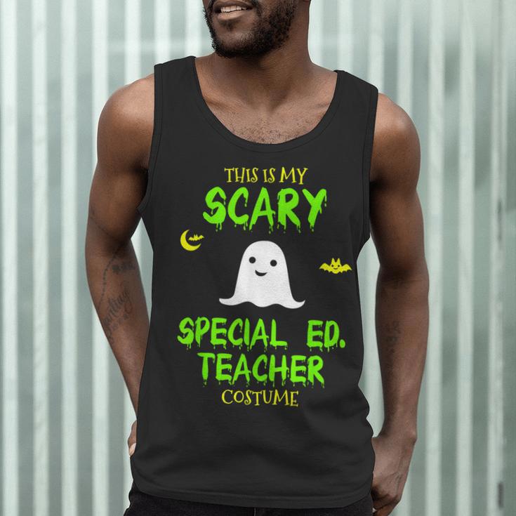 Scary Special Education Ed Teacher Costume Halloween Easy Men Tank Top, novelty gifts, funny gifts Scary Special Education Ed Teacher Costume Halloween Easy Men Tank Top, novelty gifts, funny gifts